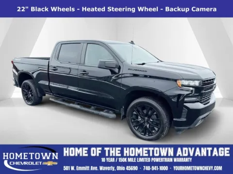 Black 2021 Chevrolet Silverado 1500 RST for sale in Waverly, OH