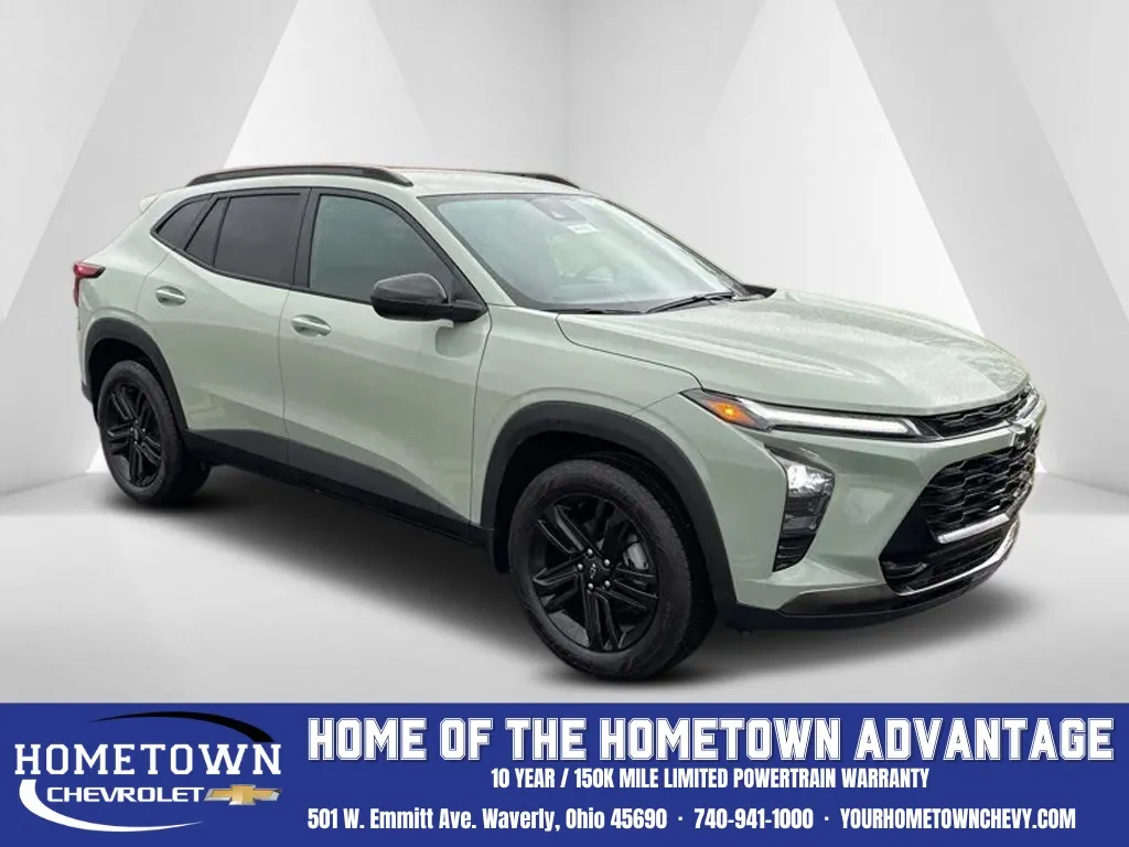 Green 2026 Chevrolet Trax ACTIV for sale in Waverly, OH