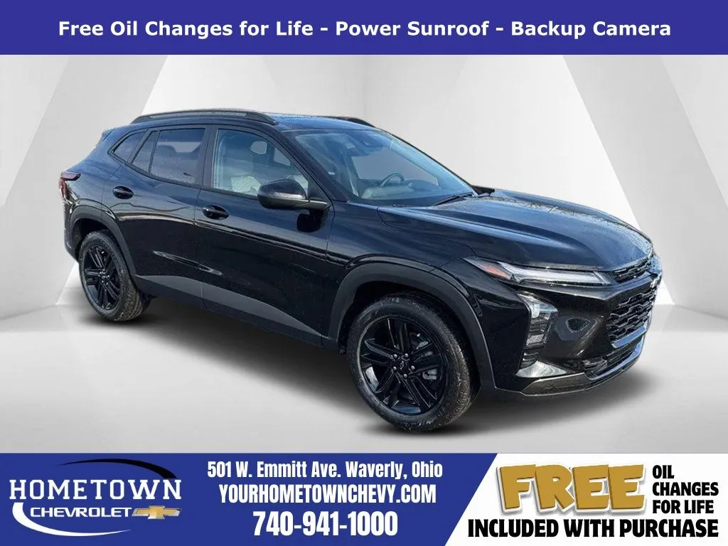 Black 2026 Chevrolet Trax ACTIV for sale in Waverly, OH