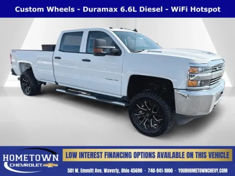 White 2018 Chevrolet Silverado 2500HD Work Truck for sale in Waverly, OH