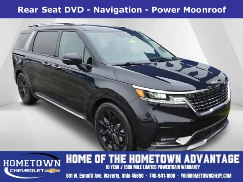 Black 2023 Kia Carnival SX Prestige for sale in Waverly, OH