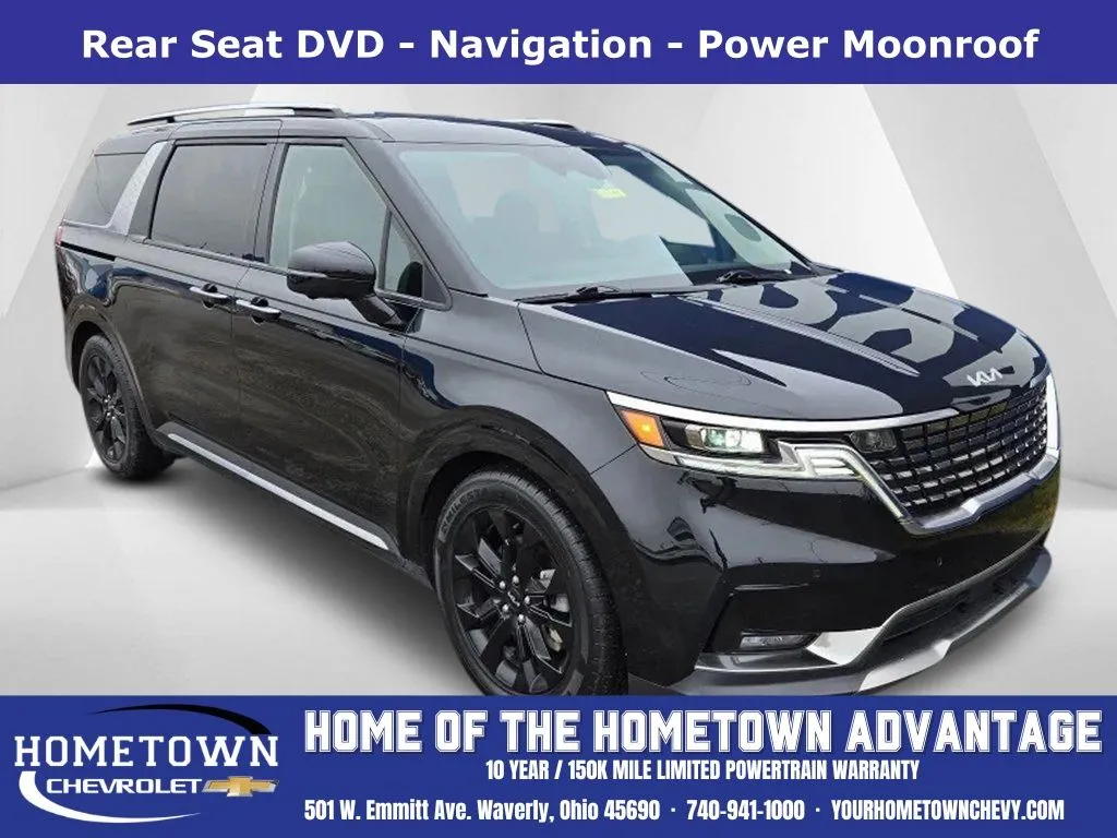 Black 2023 Kia Carnival SX Prestige for sale in Waverly, OH