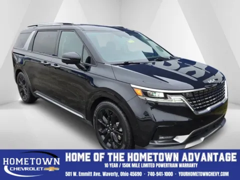 Black 2023 Kia Carnival SX Prestige for sale in Waverly, OH