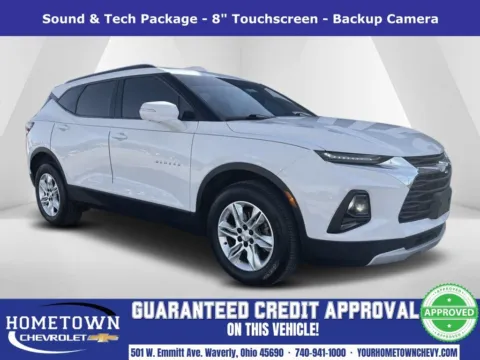 White 2022 Chevrolet Blazer LT for sale in Waverly, OH