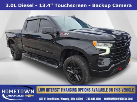 Black 2022 Chevrolet Silverado 1500 LT Trail Boss for sale in Waverly, OH