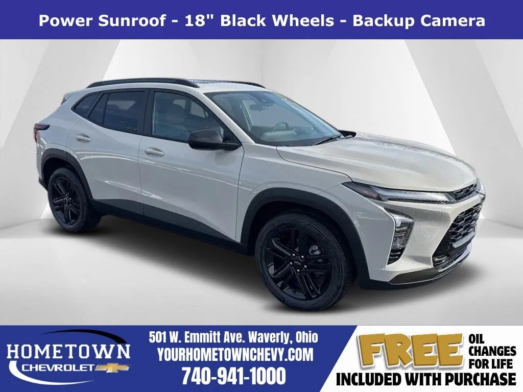 White 2026 Chevrolet Trax ACTIV for sale in Waverly, OH