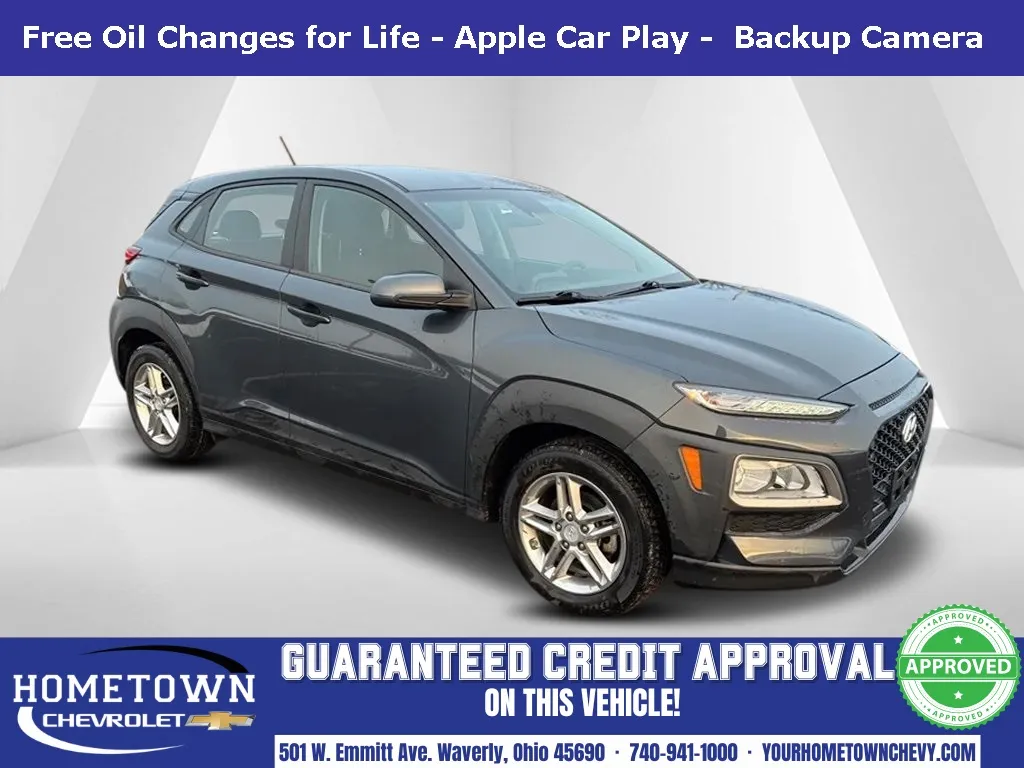 Used 2021 Hyundai Kona SE with VIN KM8K12AA5MU639851 for sale in Waverly, OH
