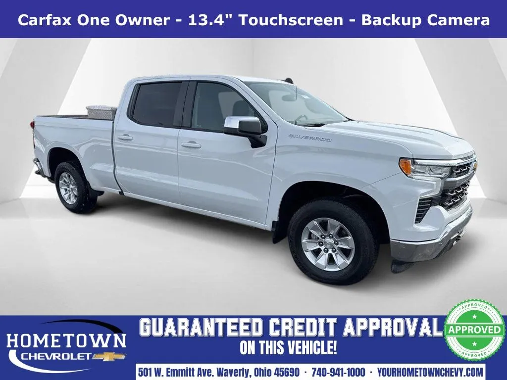 White 2023 Chevrolet Silverado 1500 LT for sale in Waverly, OH