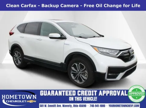 White 2022 Honda CR-V Hybrid EX-L for sale in Waverly, OH