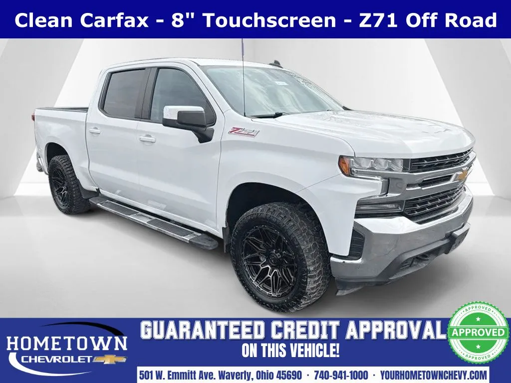 White 2021 Chevrolet Silverado 1500 LT for sale in Waverly, OH
