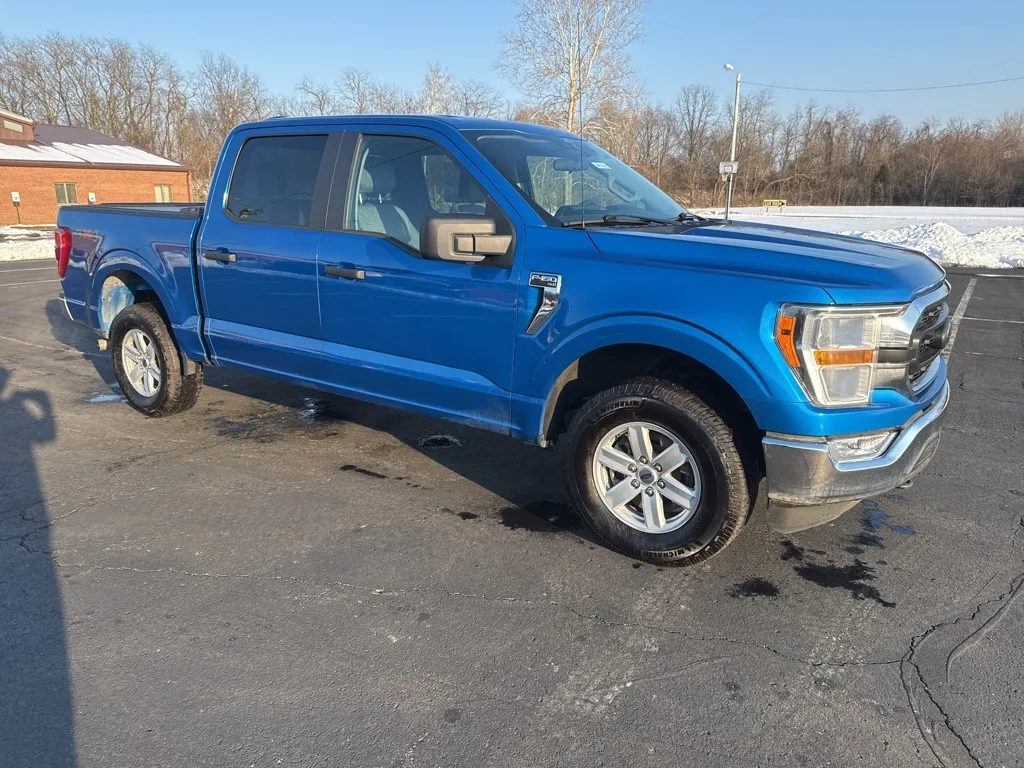 Blue 2021 Ford F-150 XLT for sale in Waverly, OH