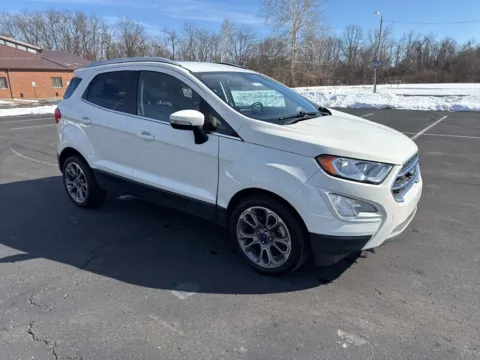 White 2020 Ford EcoSport Titanium for sale in Waverly, OH