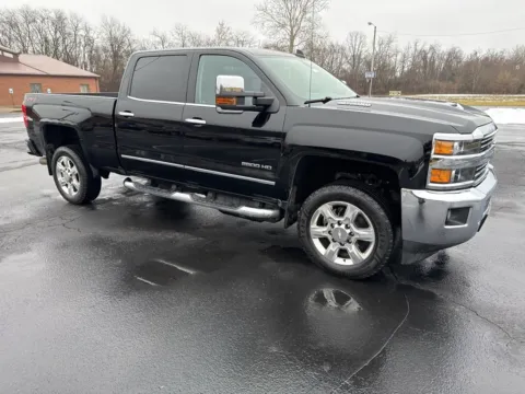 Black 2019 Chevrolet Silverado 2500HD LTZ for sale in Waverly, OH