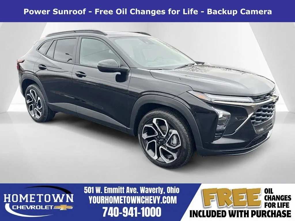 Black 2026 Chevrolet Trax 2RS for sale in Waverly, OH