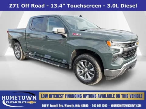 Gray 2026 Chevrolet Silverado 1500 LT for sale in Waverly, OH