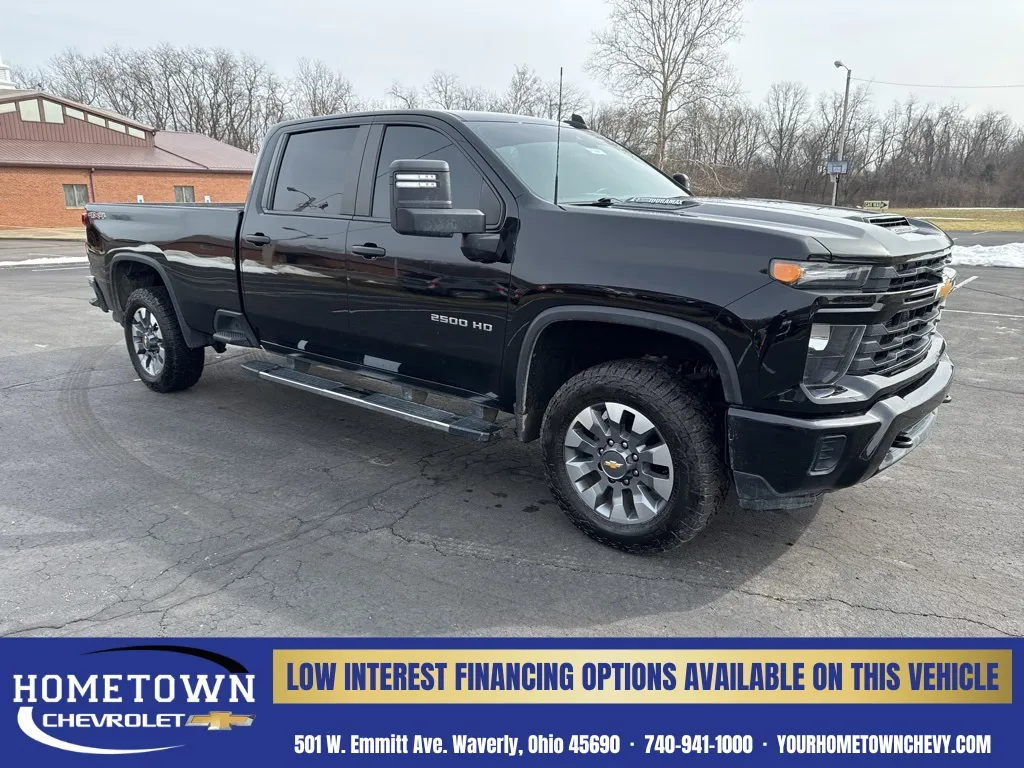 Black 2024 Chevrolet Silverado 2500HD Custom for sale in Waverly, OH