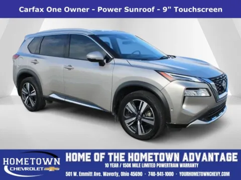 Silver 2022 Nissan Rogue Platinum for sale in Waverly, OH