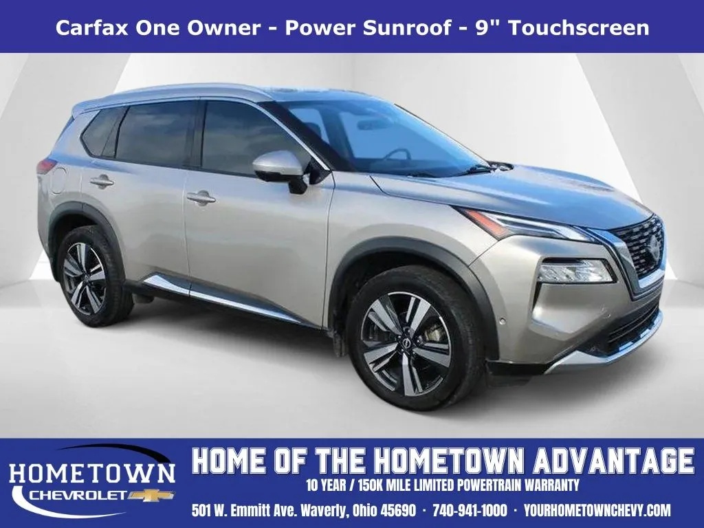 Silver 2022 Nissan Rogue Platinum for sale in Waverly, OH