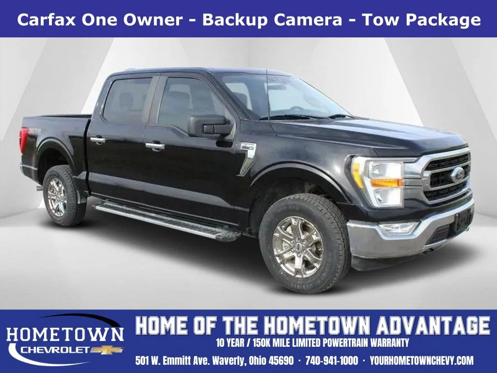 Black 2022 Ford F-150 XLT for sale in Waverly, OH
