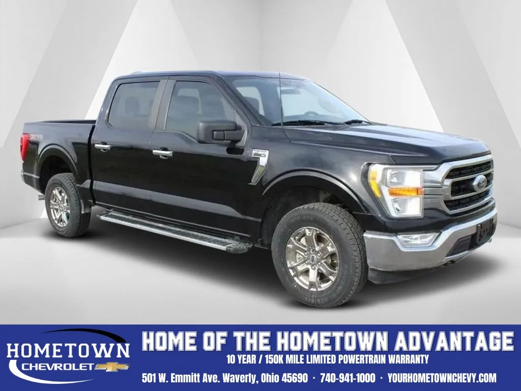 Black 2022 Ford F-150 XLT for sale in Waverly, OH