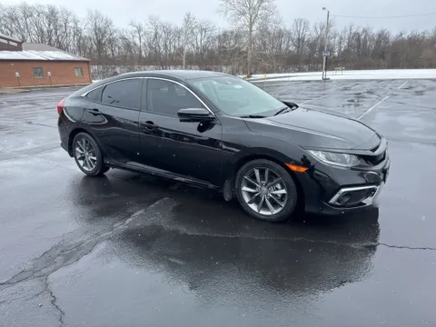 Black 2019 Honda Civic EX for sale in Waverly, OH