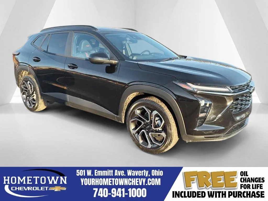 Black 2026 Chevrolet Trax 2RS for sale in Waverly, OH