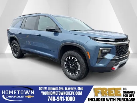 Blue 2026 Chevrolet Traverse Z71 for sale in Waverly, OH