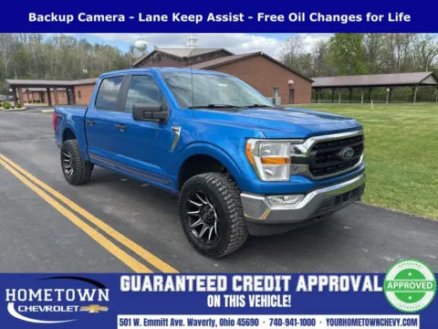 Blue 2021 Ford F-150 XLT for sale in Waverly, OH