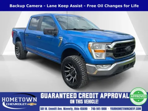 Blue 2021 Ford F-150 XLT for sale in Waverly, OH