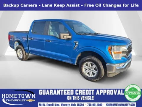 Blue 2021 Ford F-150 XLT for sale in Waverly, OH
