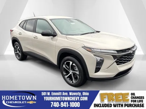 White 2026 Chevrolet Trax 1RS for sale in Waverly, OH