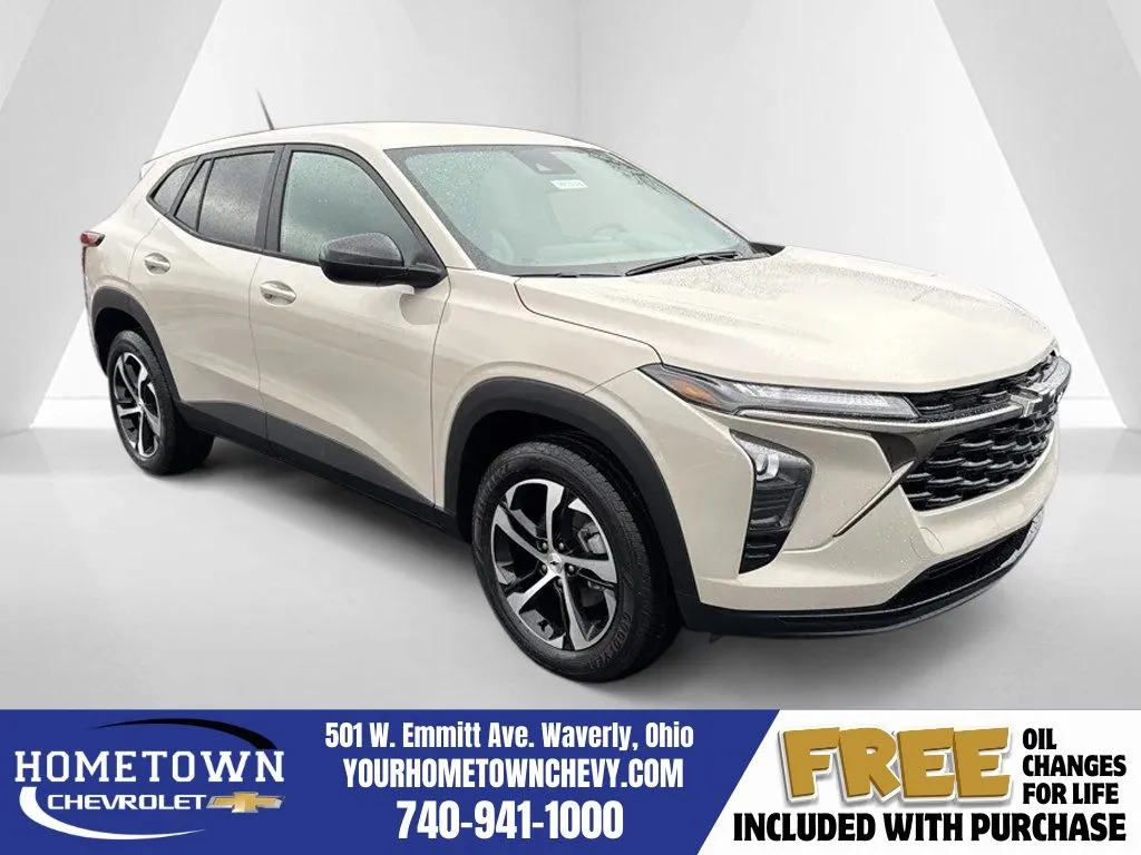 White 2026 Chevrolet Trax 1RS for sale in Waverly, OH