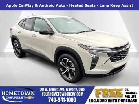 White 2026 Chevrolet Trax 1RS for sale in Waverly, OH