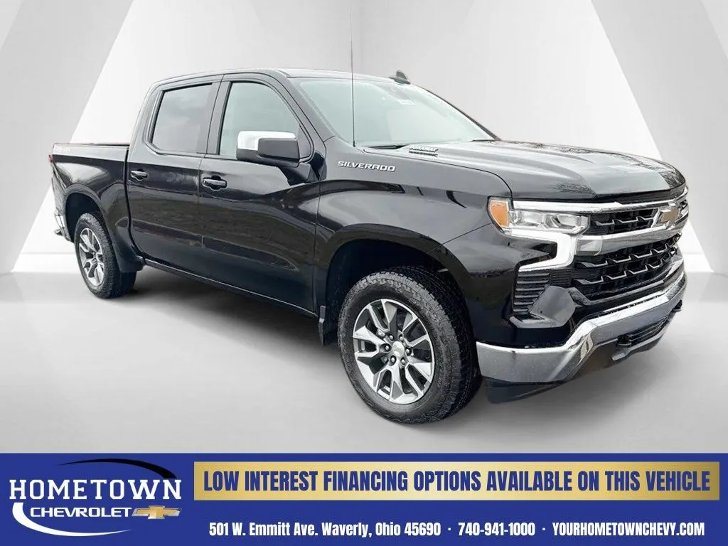 Black 2026 Chevrolet Silverado 1500 LT for sale in Waverly, OH
