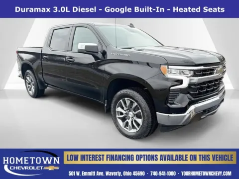 Black 2026 Chevrolet Silverado 1500 LT for sale in Waverly, OH