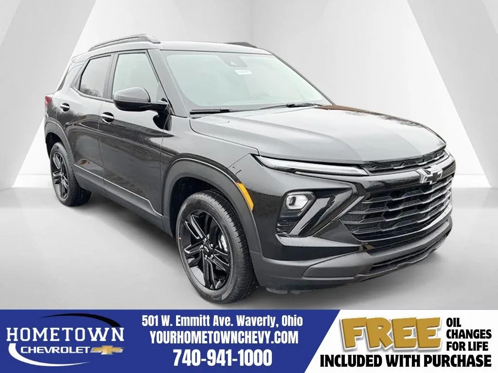 Black 2026 Chevrolet TrailBlazer LT for sale in Waverly, OH