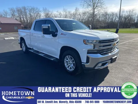 White 2021 Chevrolet Silverado 1500 LTZ for sale in Waverly, OH