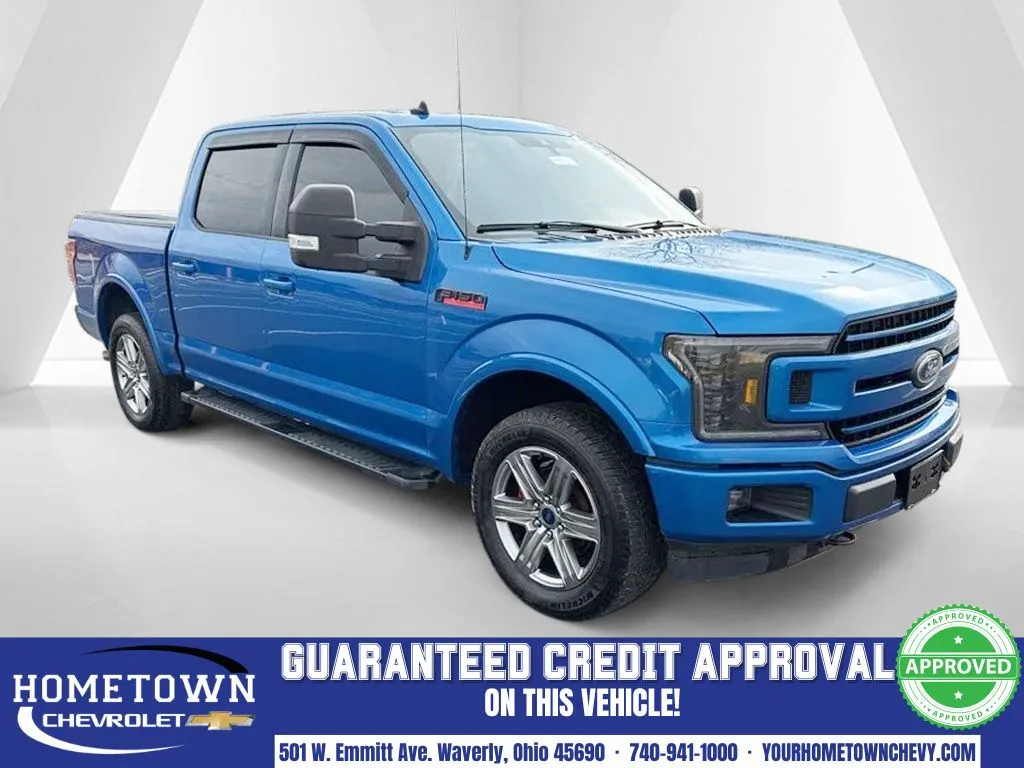 Blue 2020 Ford F-150 XLT for sale in Waverly, OH