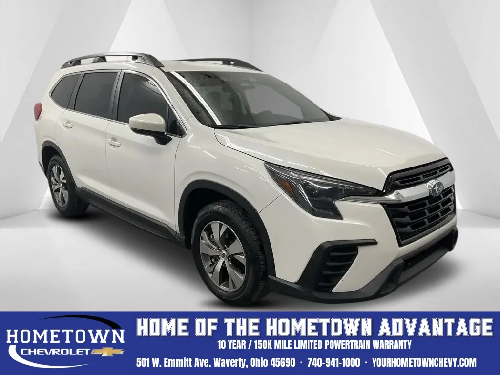 White 2024 Subaru Ascent Premium for sale in Waverly, OH