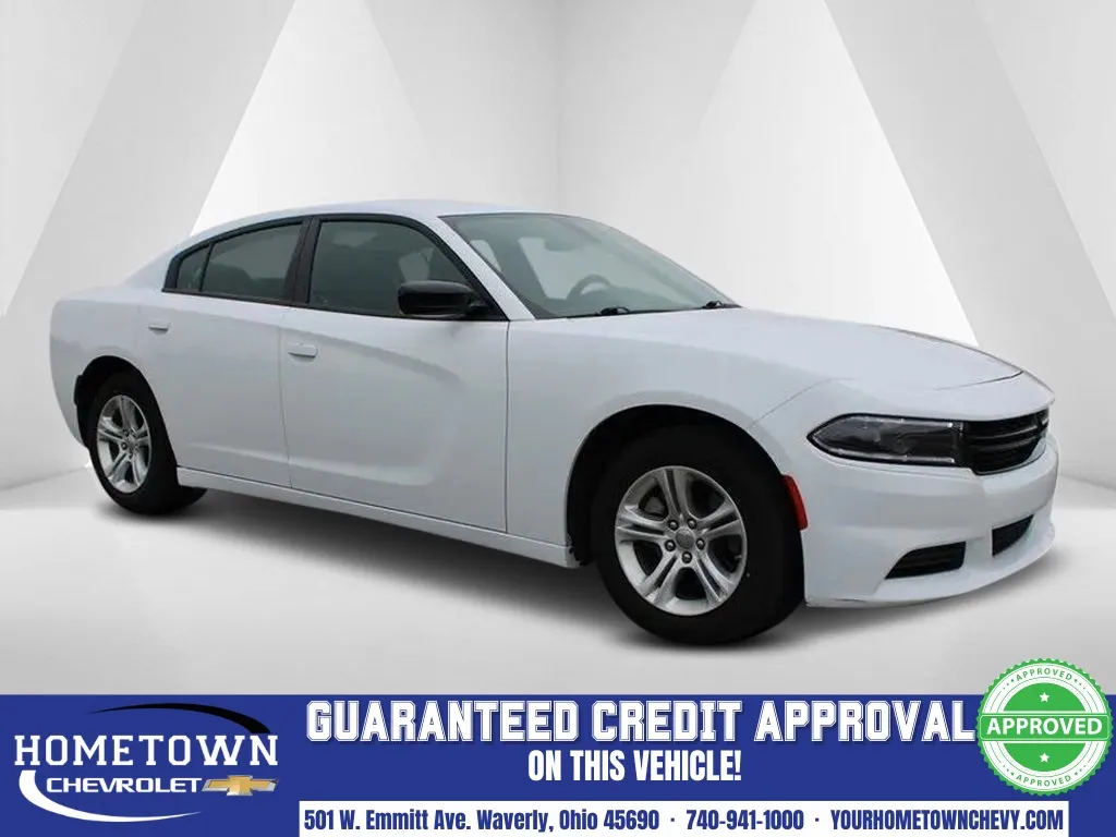Used 2023 Dodge Charger SXT with VIN 2C3CDXBGXPH645768 for sale in Waverly, OH