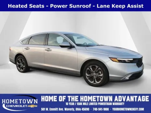 Silver 2023 Honda Accord EX for sale in Waverly, OH