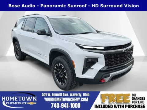 White 2026 Chevrolet Traverse Z71 for sale in Waverly, OH