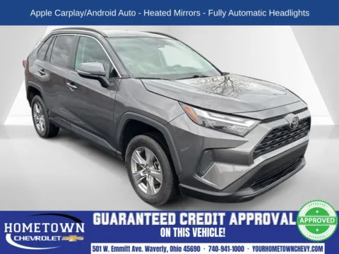Green 2022 Toyota RAV4 XLE for sale in Waverly, OH