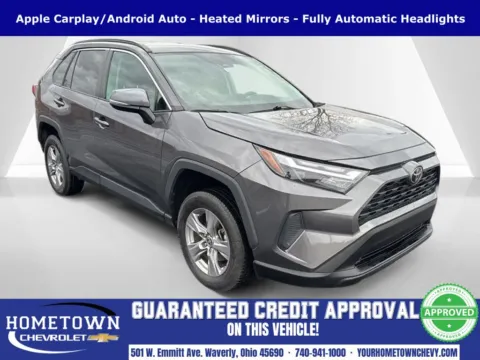 Gray 2022 Toyota RAV4 XLE for sale in Waverly, OH