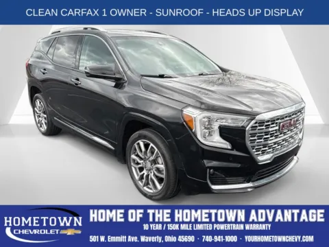 Black 2022 GMC Terrain Denali for sale in Waverly, OH