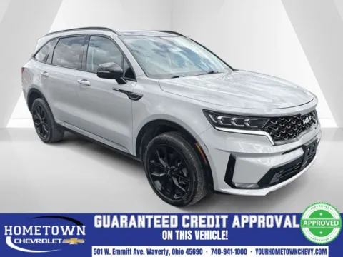 Gray 2022 Kia Sorento SX for sale in Waverly, OH