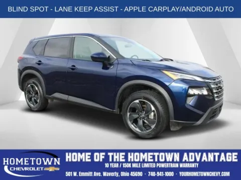 Blue 2024 Nissan Rogue SV for sale in Waverly, OH