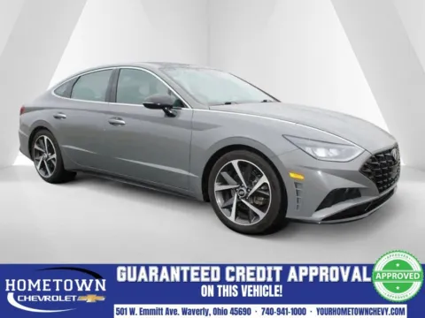 Gray 2023 Hyundai Sonata SEL Plus for sale in Waverly, OH