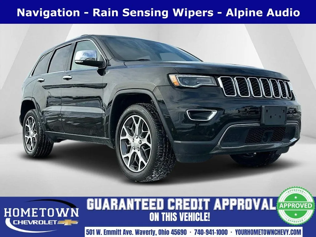 Black 2022 Jeep Grand Cherokee WK Limited for sale in Waverly, OH