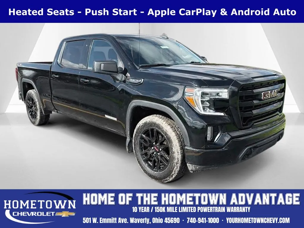 Black 2021 GMC Sierra 1500 Elevation for sale in Waverly, OH